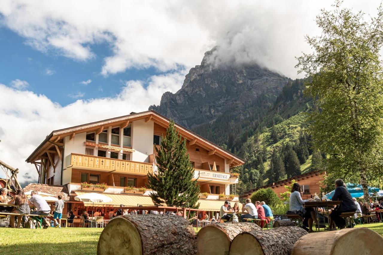 Typically Swiss Hotel Ermitage Kandersteg Exteriör bild