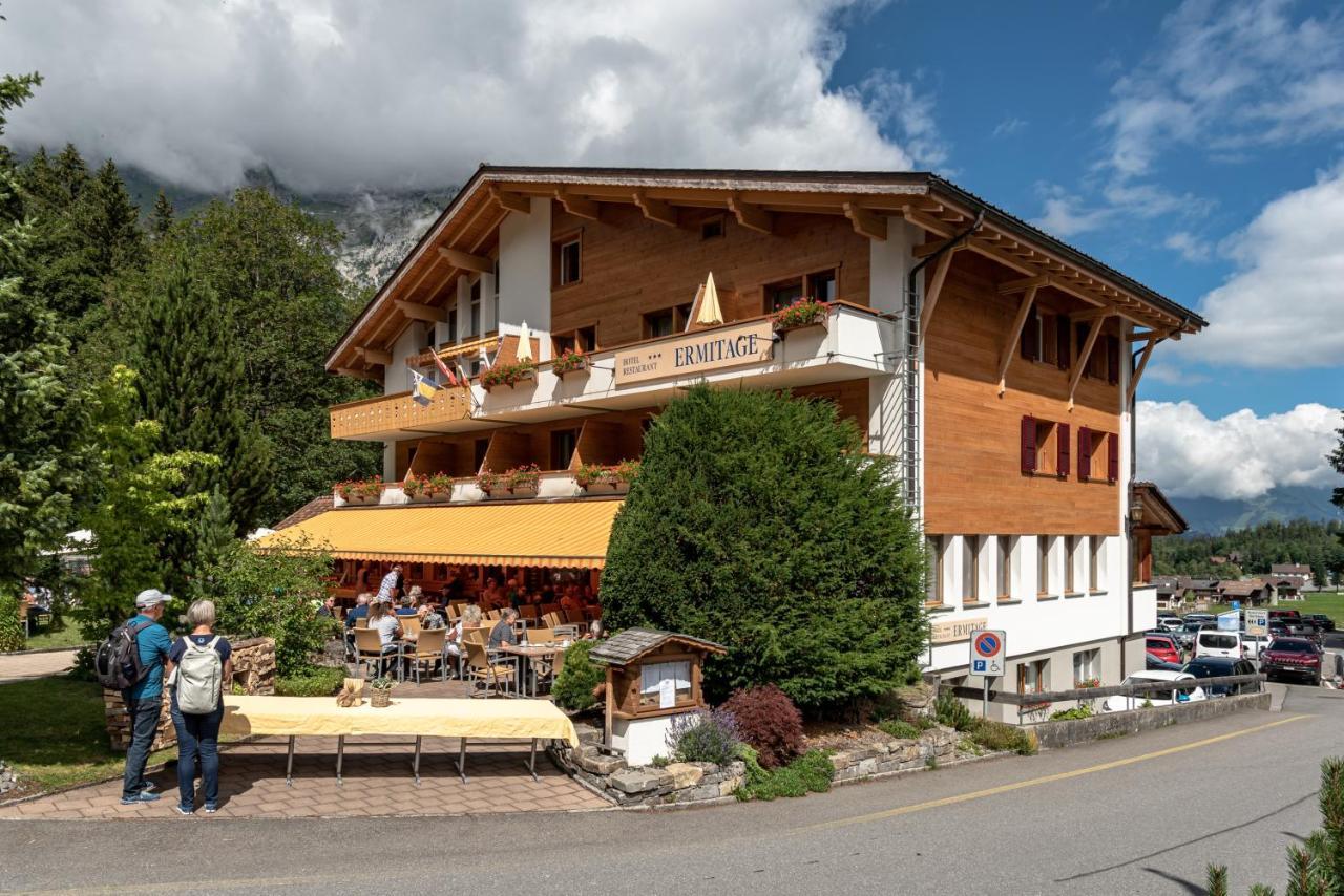 Typically Swiss Hotel Ermitage Kandersteg Exteriör bild