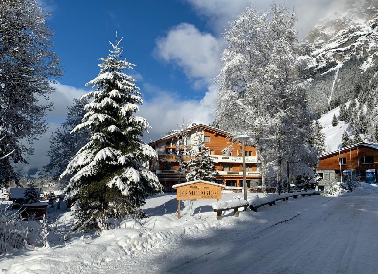 Typically Swiss Hotel Ermitage Kandersteg Exteriör bild
