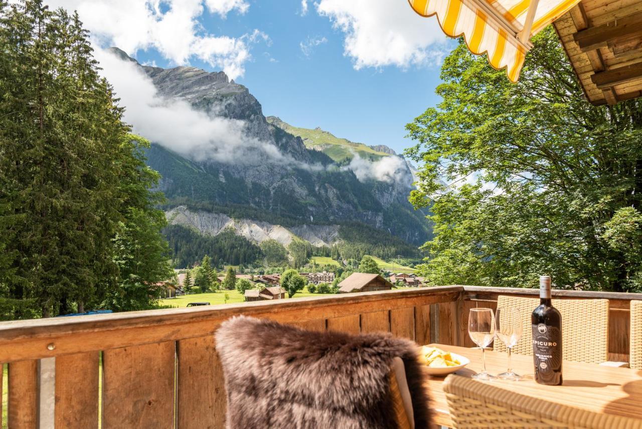 Typically Swiss Hotel Ermitage Kandersteg Exteriör bild