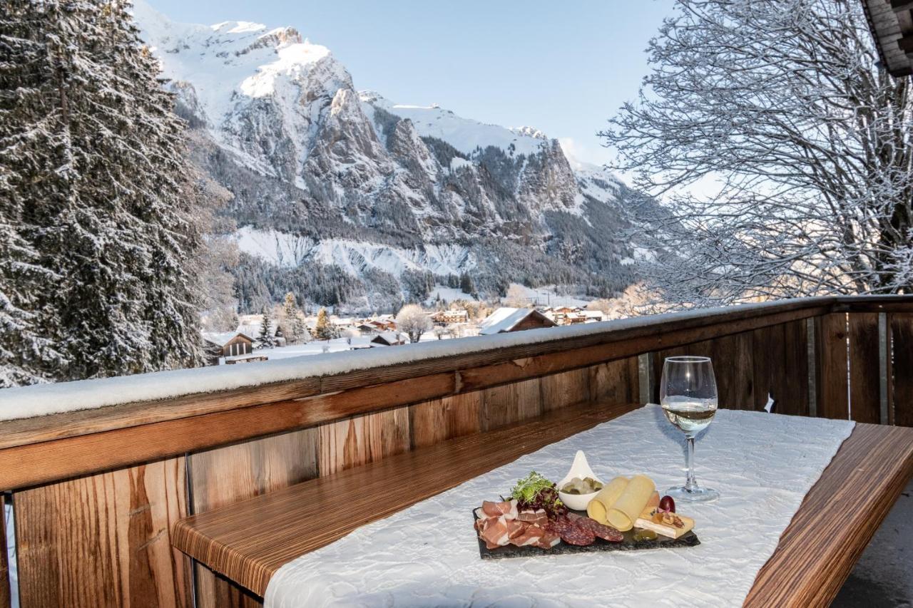 Typically Swiss Hotel Ermitage Kandersteg Exteriör bild